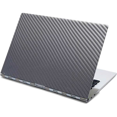 Silver Carbon Fiber Specialty Texture Material Yoga 910 2-in-1 14in Touch-Screen Skin